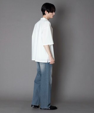 WEGO 【セットアップ対応】TRオープンカラーシャツ（SS） ホワイト