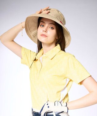 FILA GOLF／marie claire 【marie claire SPORT】 紫外線99%カット コカゲルハット ベージュ