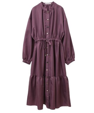 Green Parks ・ＥＬＥＮＣＡＲＥ　ＤＵＥ　イロイロ釦ワンピース Purple