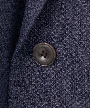 GOTAIRIKU 【DORMEUIL】ドーメル HEXAGON リネン ジャケット_ネイビー ネイビー系8