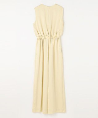 NAVE 【Nave・洗える】ヴィンテージサテン オールインワン ライトイエロー系