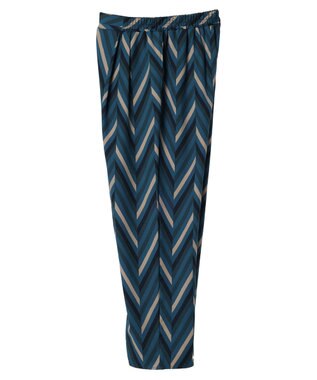 Green Parks イージー柄パンツⅢ Blue