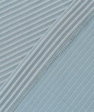 JOSEPH HOMME タックリップルジャージー　クルーネックカットソー スカイブルー系