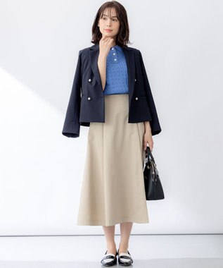 組曲 L チノライク スカート サンドベージュ系