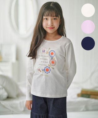 組曲 KIDS 【110-140㎝】 ティータイム アートTシャツ