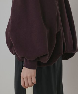 GRACE CONTINENTAL バル－ン裏毛パ－カ－ ブラウン