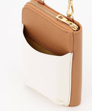 LA BAGAGERIE 【インスタグラマー Chiyoさん×LA BAGAGERIE】チェーンスマホショルダー チョコ