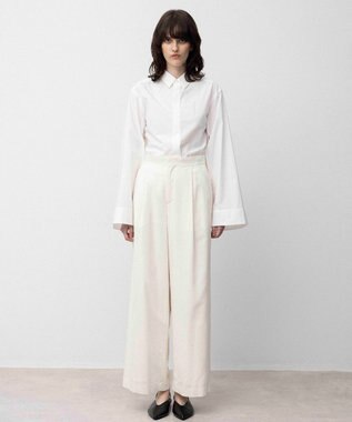 NAVE ブライトベロア パンツ ホワイト系