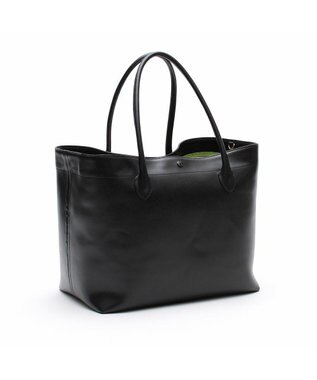 A.D.M.J. 【撥水】リバティソフト34ｃｍ中仕切 トート ブラック