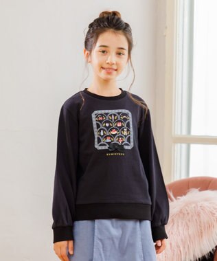 組曲 KIDS 【110-140㎝】NutsCracker トレーナー ブラック系