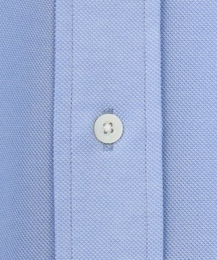 J.PRESS MEN 【J.PRESS PLUS】カノコインレイパッチポケット シャツ/B.D. サックスブルー系