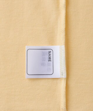 MIKI HOUSE HOT BISCUITS 【70-120cm】ロゴシリーズ 半袖Tシャツ 黄