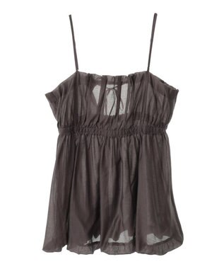 Green Parks バルーンキャミビスチェ Charcoal Gray