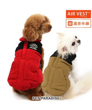 PET PARADISE ペットパラダイス 遠赤外線 エアベスト  《レッド》 小型犬 レッド