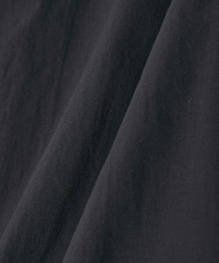 earth music&ecology ギャザーロングワンピース Black