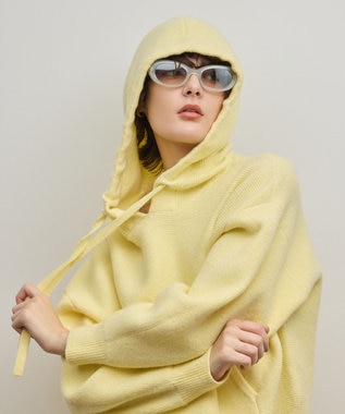 GRACE CONTINENTAL ガーターニットパーカー