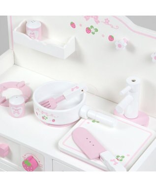 Mother garden マザーガーデン  キッチンツール 9点セット 《スウィートストロベリー》 ツールセット