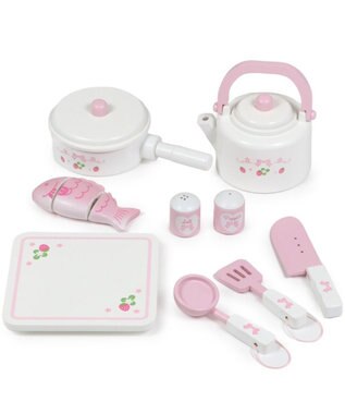 Mother garden マザーガーデン  キッチンツール 9点セット 《スウィートストロベリー》 ツールセット