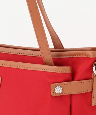 LA BAGAGERIE 【撥水ナイロン】ベーシックA4トート レッド