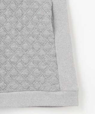 組曲 KIDS 【110-140㎝】ダイヤキルト ワンピース グレー系