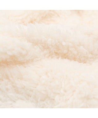 PET PARADISE Lee ボア フリース パーカー 小型犬 オフホワイト