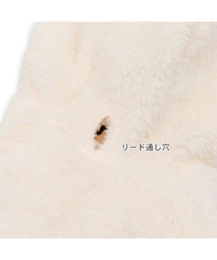 PET PARADISE Lee ボア フリース パーカー 小型犬 オフホワイト