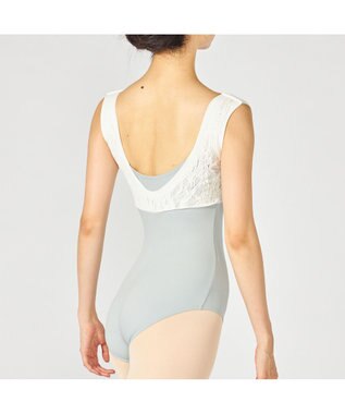 Chacott 【ノーソイングニット】ノースリーブレオタード シーグリーン