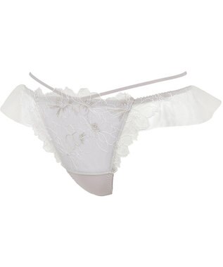 WACOAL  Ｔバック ショーツ 【夏めくブラ】 BRB465とペア はきこみ丈あさめ ソング レディース PRA465 /ワコール ストロベリー