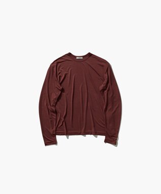 ATON MODAL SILK JERSEY | クルーネックプルオーバー