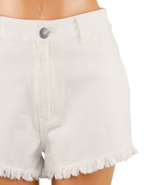 San-ai Resort（三愛水着楽園） ビーチデニム（ホワイト）　S・M・L【San-ai Resort（サンアイリゾート）】 ホワイト