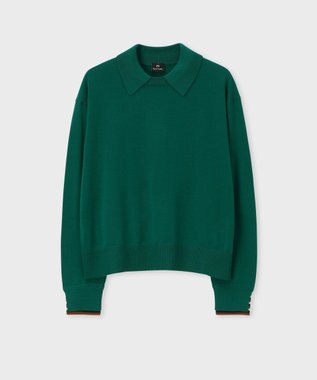 Paul Smith ハイゲージ カラー ニット グリーン
