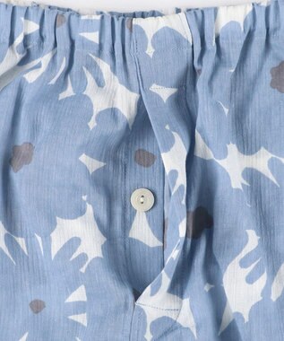 ワコール／睡眠科学 パジャマ SOU・SOU(R) 5分袖 半袖 8分丈 綿100%(本体) メンズ YGT161 睡眠科学／ワコール ブルー