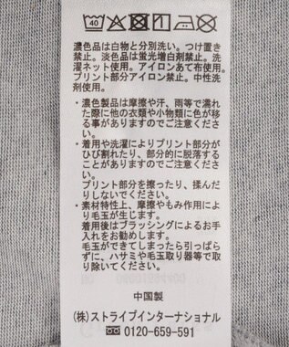 Green Parks 【適ON】箔プリントロゴＴシャツ Gray Mixture