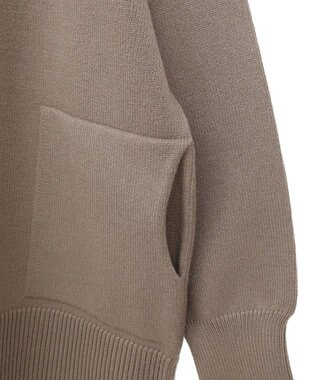 AMERICAN HOLIC サイドポケットロングニットプルオーバー Mocha