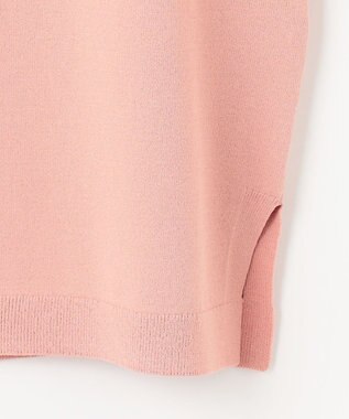 J.PRESS LADIES L 【洗える】レーヨンエリートストレッチ ドルマン ニット ローズピンク系