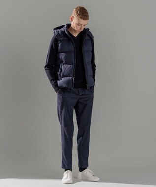 JOSEPH HOMME コマスエード　/ PEGG CONVERTIBLE ネイビー系