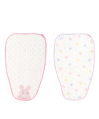 MIKI HOUSE HOT BISCUITS 汗とりパッドセット（２枚組） ピンク