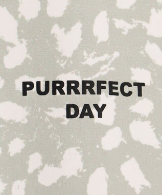 PW CIRCULUS 【WOMEN】【ストレッチ/UVケア】アニマルプリント ロゴ モックネック シャツ ホワイト系5