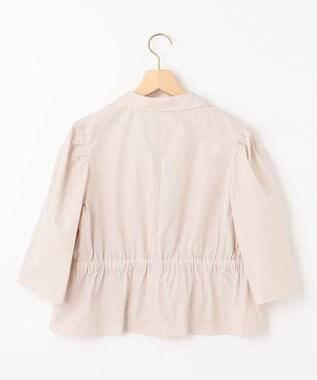 組曲 L 【洗える】ライトタイプライター ジャケット ベージュ系