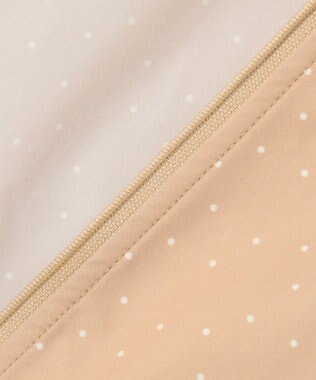 組曲 KIDS 【150-160㎝】ランダムドット ブルゾン ベージュ系5