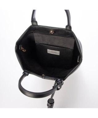 UNBILLION カシュカシュ cachecache / タッセル付きバケツ2wayバッグ ブラック