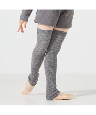 Chacott レッグウォーマー ダークグレー
