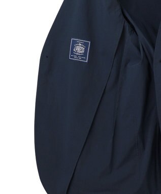J.PRESS MEN 【J.PRESS ORIGINALS】【UNISEX】Nylon Polyurethane Dray Stretch No Collar Jacket ネイビー系