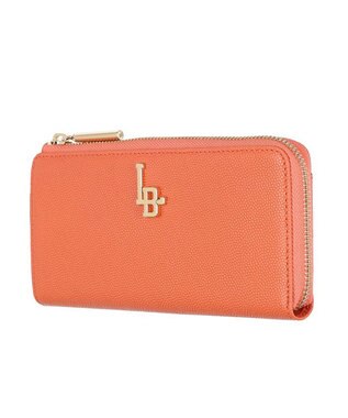 LANVIN en Bleu エルヴィー Ｌファスナー長財布 サーモンピンク