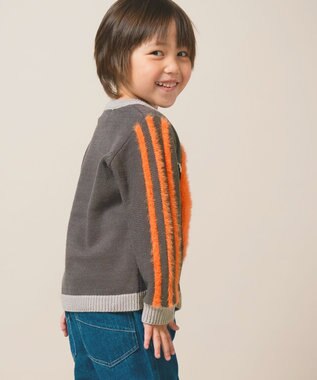 ami amie 【UNISEX】ひとつ目モンスタープルオーバー145cm グレー