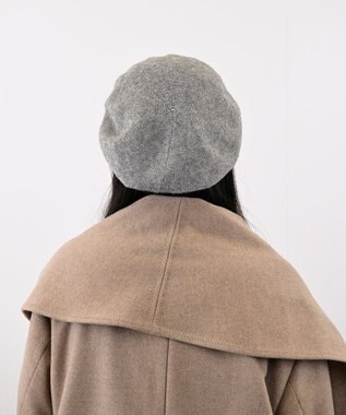 ATRENA 【日本製】カシミヤシルクベレー グレー