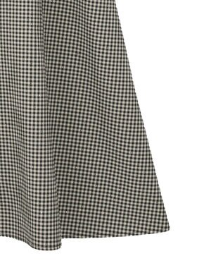 チェック柄ベアドッキングワンピース / YECCA VECCA | ファッション