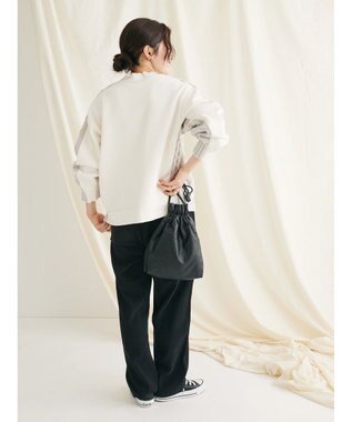 CRAFT STANDARD BOUTIQUE ケーブルニットドッキングスウェット Ivory