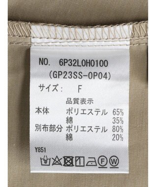 Green Parks ・Ｄｏｕｂｌｅ　Ｆｌａｇｓ　シャーリングノースリワンピ Beige