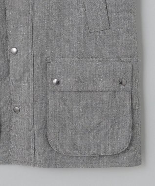 GOTAIRIKU 【山栄毛織】ウール×シルクハンティングジャケット ライトグレー系8